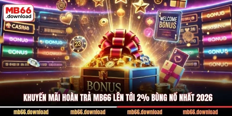 Khuyến Mãi Hoàn Trả MB66 Lên Tới 2% Bùng Nổ Nhất 2026 1 Khuyến Mãi Hoàn Trả MB66 Lên Tới 2% Bùng Nổ Nhất 2026
